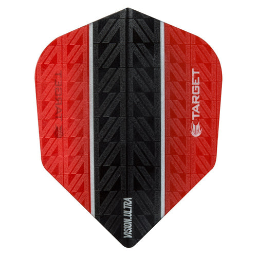 Vapor8 Red Vision Ultra Dart Flights - Shape