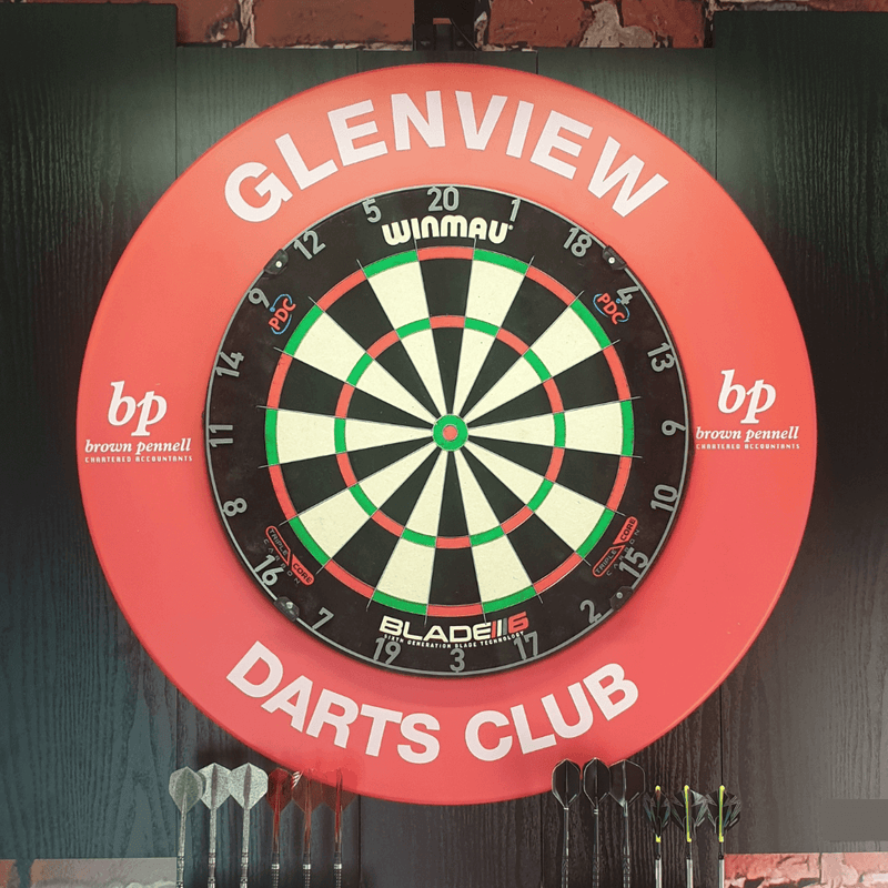 10+ Custom Club Dartboard Surrounds protection