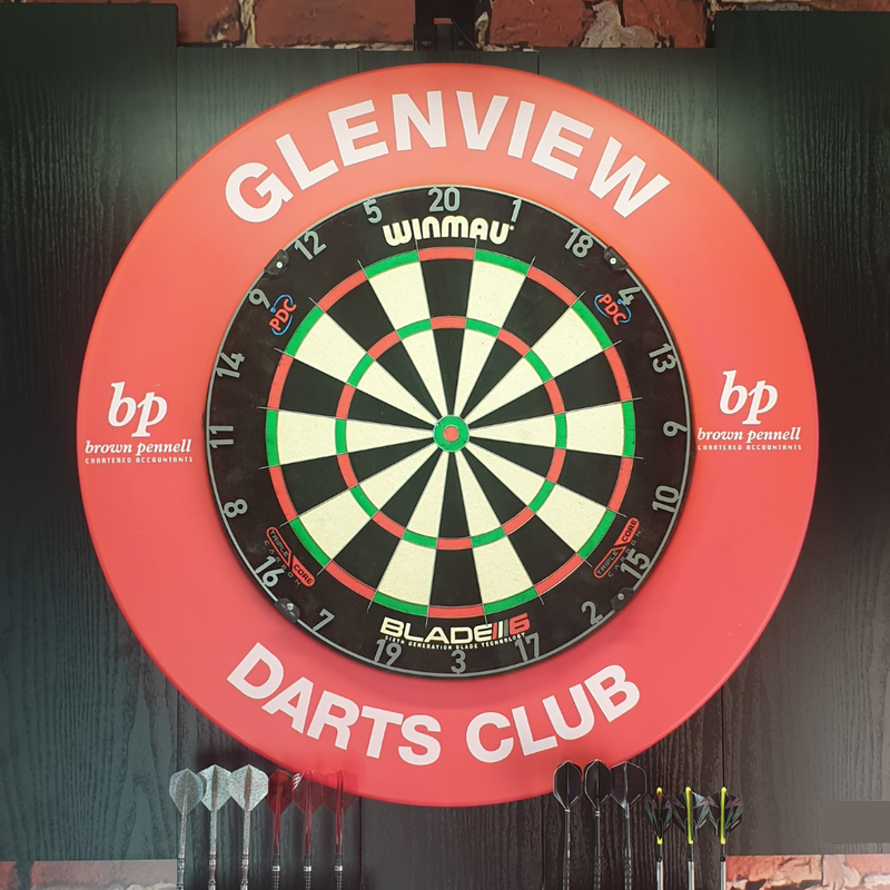 5+ Custom Club Dartboard Surrounds protection